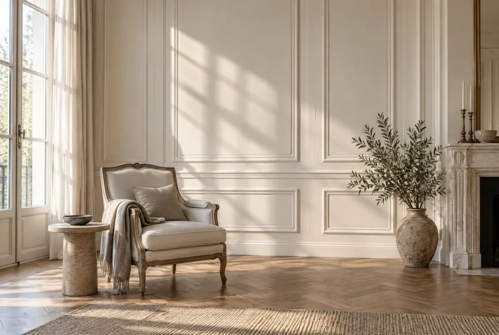 Residential project – French Panel Mouldings with Eysin Board mouldings