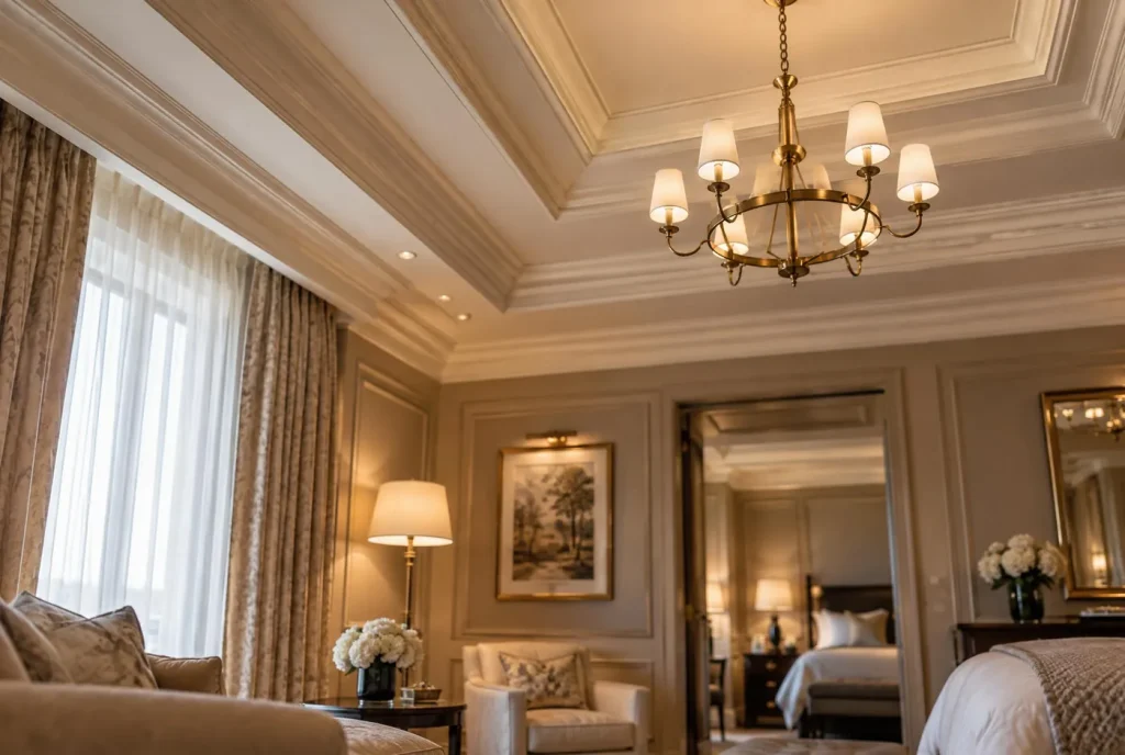 Hospitality project – Crown Moulding Suite with Eysin Board mouldings